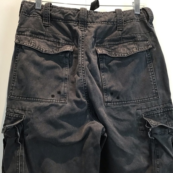 Abercrombie and Fitch Vintage Fatigues Rare Surplus Paratroops Cargo Pants  30 R - Picture 10 of 14